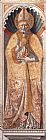 Nicholas Canvas Paintings - St Nicholas of Bari (on the pillar)